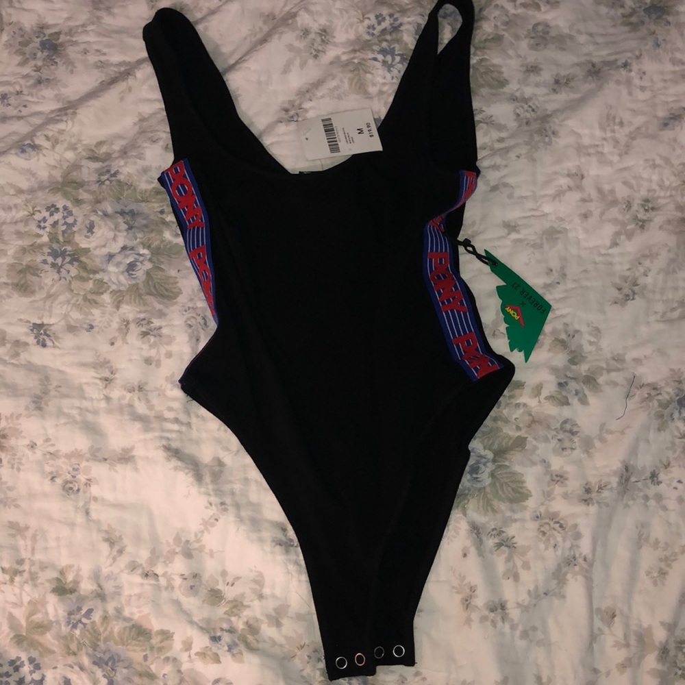 NWT Black bodysuit